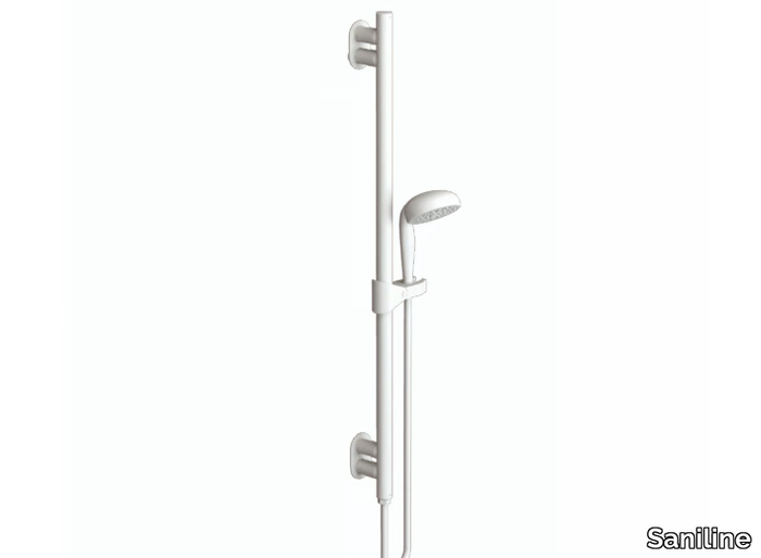 ELEGANCE - Shower wallbar with hand shower _ Saniline