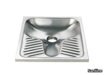 2070 - Stainless steel squat toilet _ Saniline