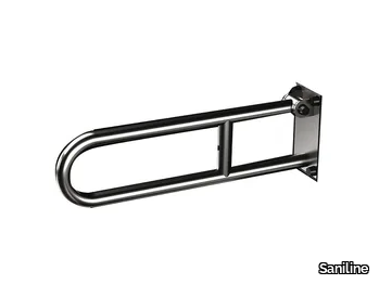 600N/830N-NX - U-shaped folding stainless steel grab bar _ Saniline