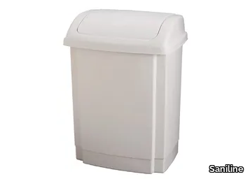 MP568N - Plastic Public bathroom waste bin _ Saniline