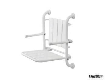 SSB-I - Powder coated steel shower Seat / bath-tub seat _ Saniline