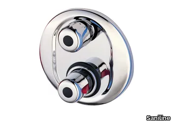 TMTI1R12VC - 2 hole Recessed thermostatic shower mixer _ Saniline