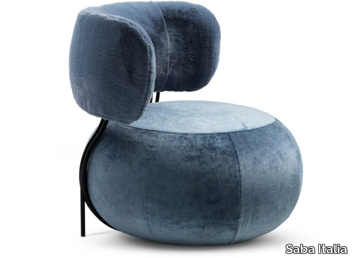 BABY GEO - Fabric armchair _ Saba Italia