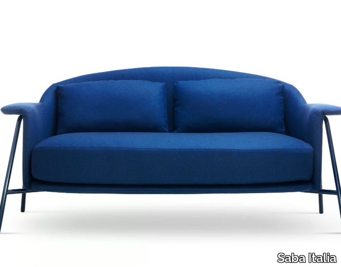 KEPI - 2 seater fabric sofa with removable cover _ Saba Italia