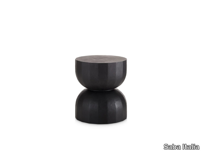 TEO - Round polyurethane coffee table _ Saba Italia