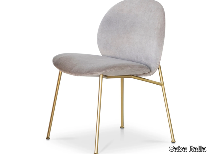 OLA - Upholstered fabric chair _ Saba Italia