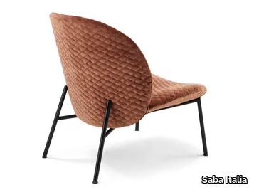 OLA - Fabric easy chair with removable cover _ Saba Italia