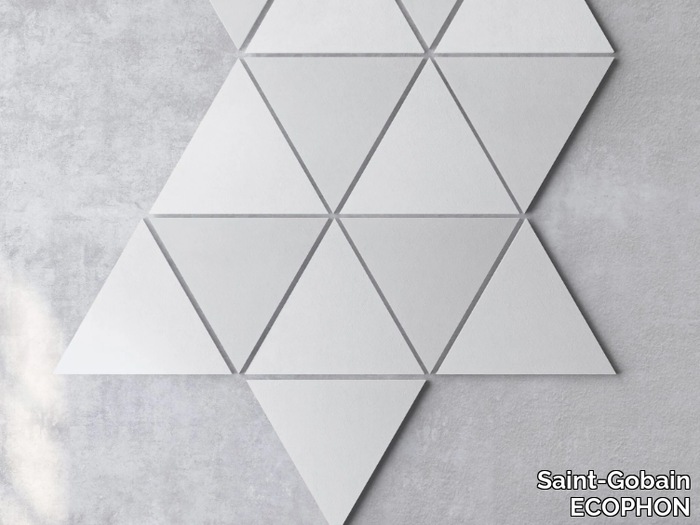 ECOPHON AKUSTO™ TRIANGLE - Acoustic wall panel _ Saint-Gobain ECOPHON