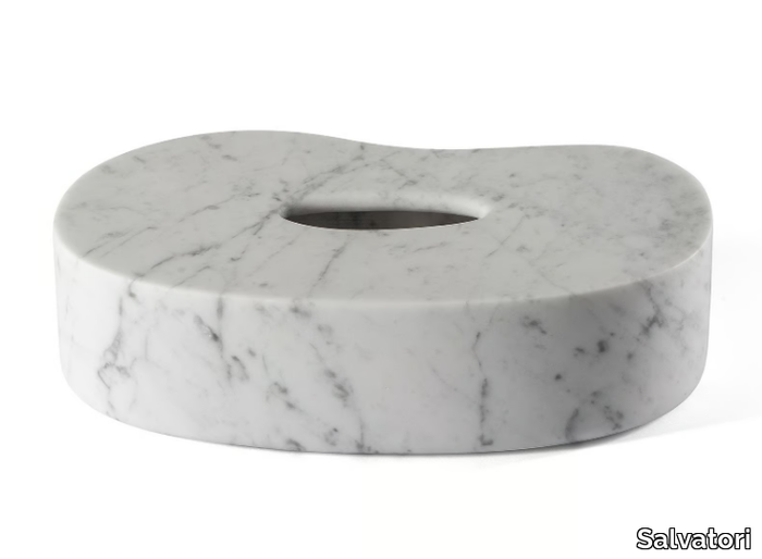 ANIMA - Countertop marble hand towel dispenser _ Salvatori