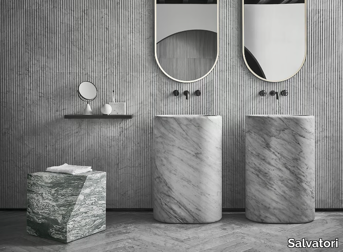 BALNEA - Freestanding marble washbasin _ Salvatori