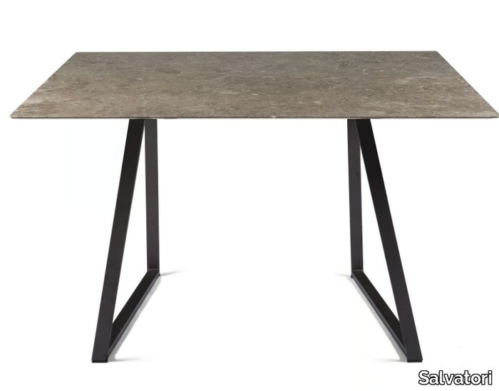 DRITTO - Square marble table _ Salvatori