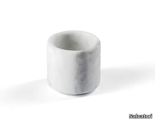 ELLIPSE - Marble candle holder _ Salvatori