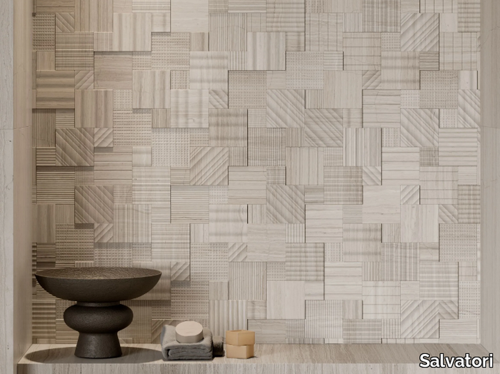 PATCHWORK - Silk Georgette® 3D wall cladding _ Salvatori