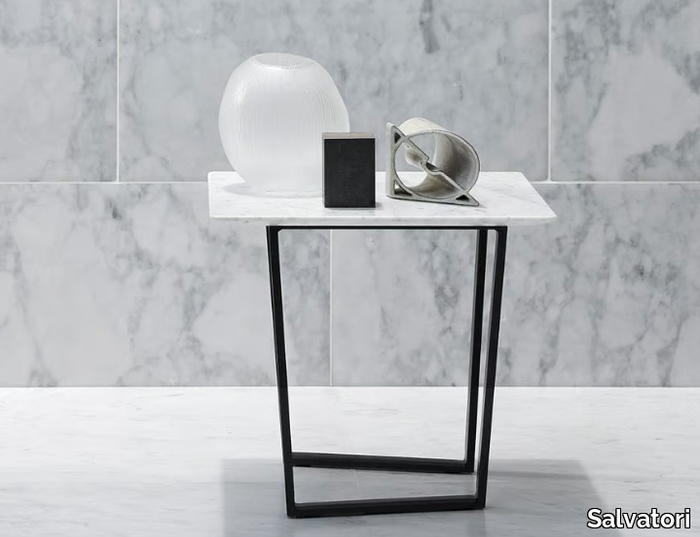 DRITTO - Square marble coffee table _ Salvatori