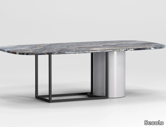 HORUS MARBLE - Rectangular marble table _ Secolo