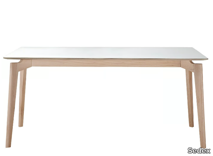 FIFTY-T - Rectangular wooden dining table _ Sedex