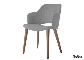 BOLD - Upholstered chair with armrests _ Sedex