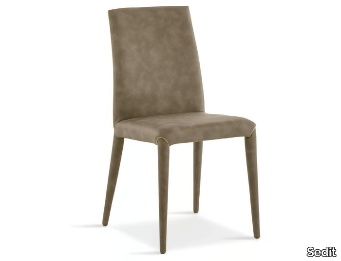 MEGAN - Upholstered Eco-leather chair _ Sedit