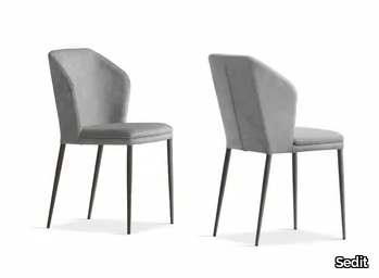 ASTORIA - Eco-leather chair with integrated cushion _ Sedit