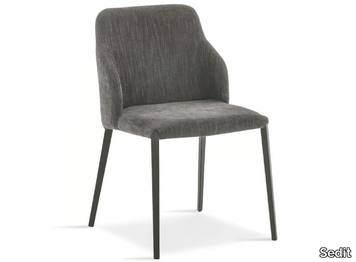 LILIUM - Upholstered fabric chair _ Sedit