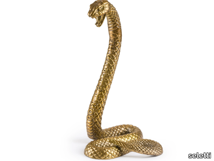 SNAKE - Aluminium decorative object _ seletti