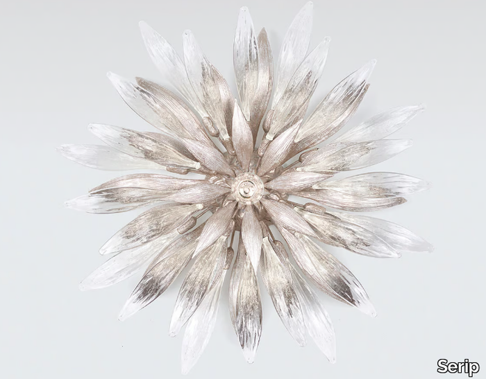 DANDELION HANA MEDIUM - LED handmade bronze wall lamp _ Serip