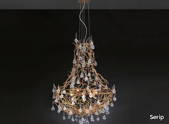 CORAL ROYAL EMPERIOR MEDIUM - Handmade bronze pendant lamp _ Serip