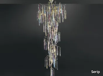 GLAMOUR STALACTITE MEDIUM - Halogen pendant lamp _ Serip