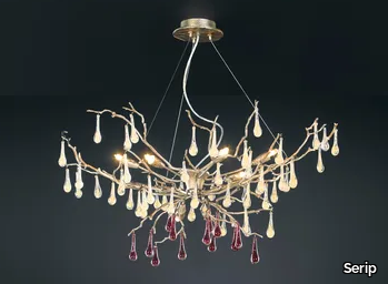 BIJOUT BOWL - Halogen bronze ceiling lamp _ Serip