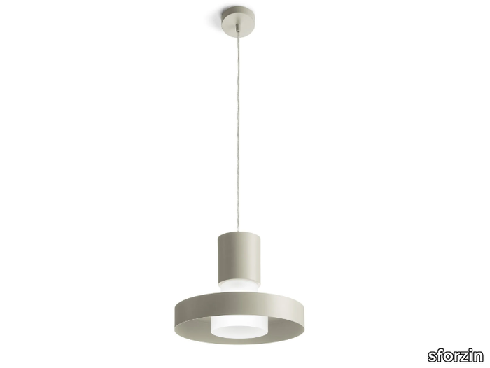 BABELE - Suspension lamp in metal and glass _ sforzin