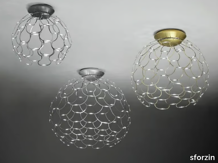 LAMOI - LED steel ceiling lamp _ sforzin