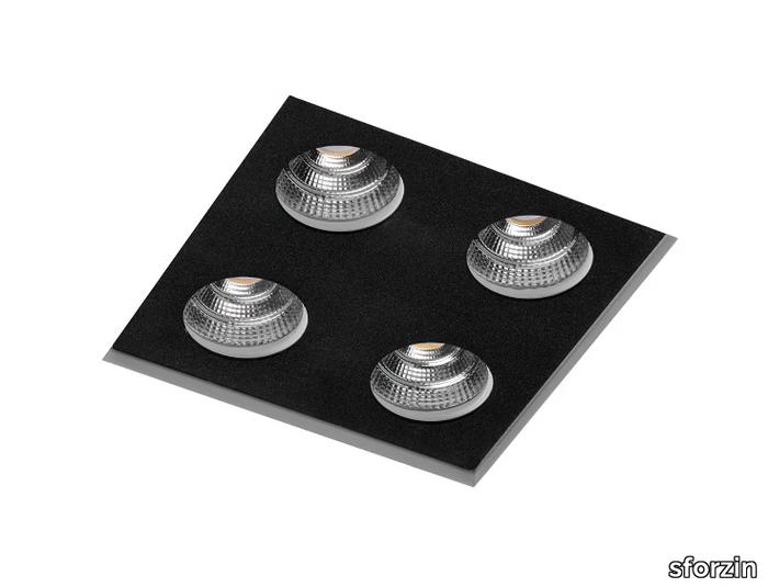 SAMO - LED multiple plaster spotlight for false ceiling _ sforzin