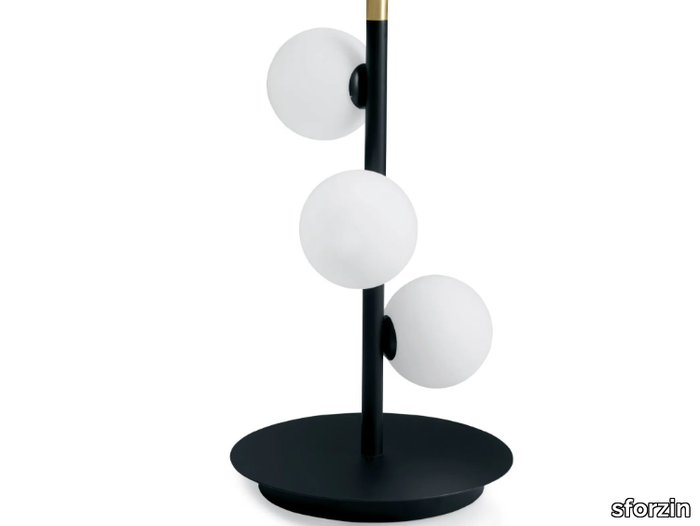 POMÌ 3 - Table lamp in metal and opal glass _ sforzin