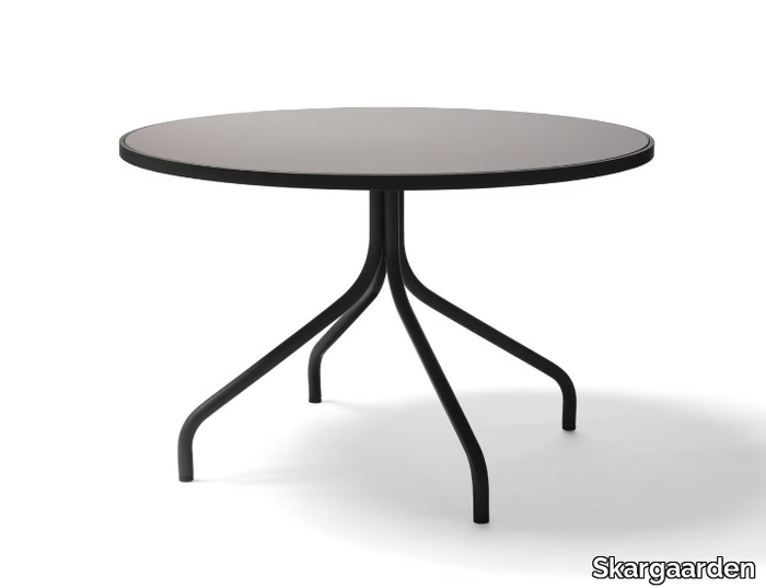 ARHOLMA - Round metal garden table _ Skargaarden