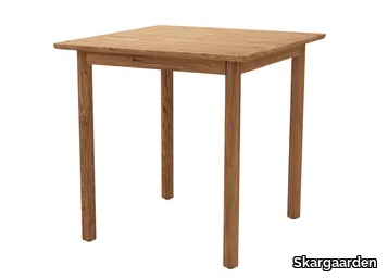 KOSTER - Square teak high table _ Skargaarden