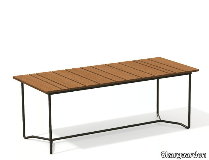 GRINDA - Teak table _ Skargaarden