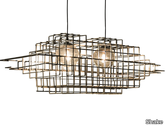 CAGE - Metal pendant lamp _ Shake