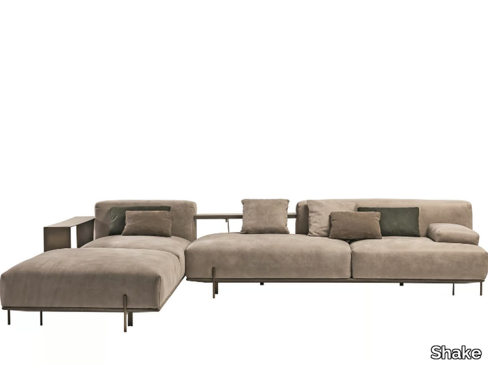 SOHO - Modular nabuk sofa _ Shake