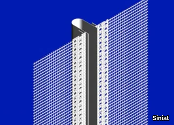 Expansion joints - PVC Edge protector _ Siniat