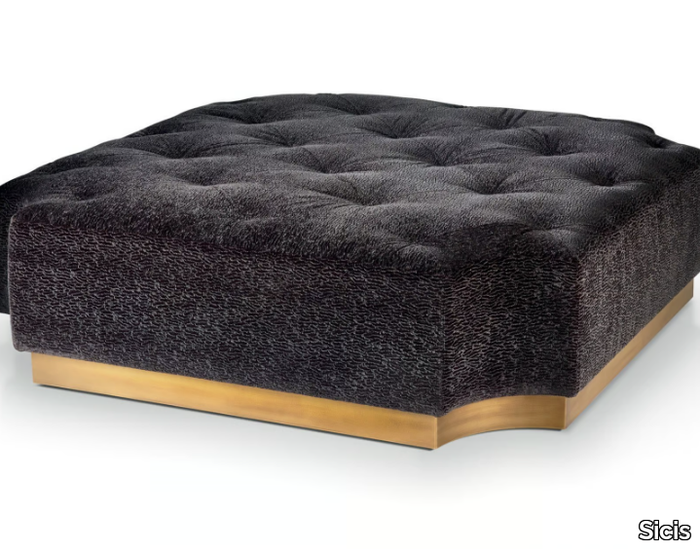 BORGIA - Tufted square pouf _ Sicis