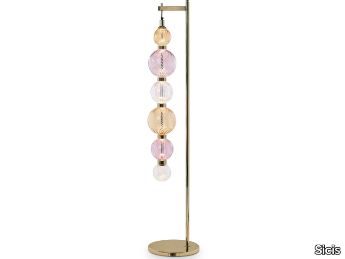 DROP - LED Pyrex® floor lamp _ Sicis