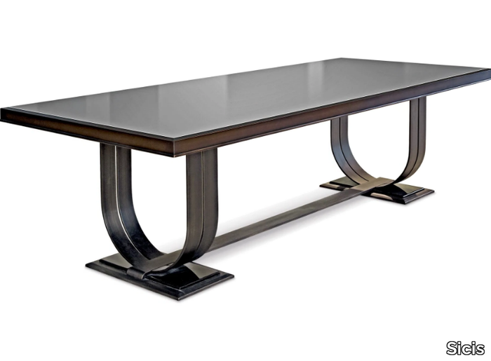 CONCORDE - Rectangular dining table _ Sicis