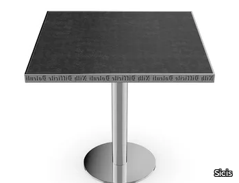 M58 - Square glass table _ Sicis