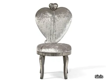 UN CUORE GRANDE COSÌ - Velvet chair _ Sicis