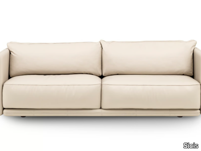 ISLAND - 2 seater leather sofa _ Sicis