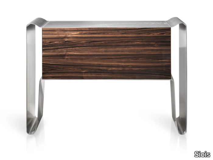 THE WHY - Steel and wood chest of drawers _ Sicis