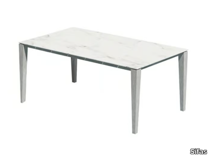 KONIC - Rectangular garden table _ Sifas