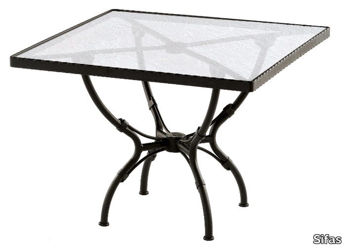 KROSS - Square garden table _ Sifas