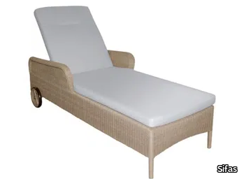 COCO - Recliner sun lounger with castors _ Sifas