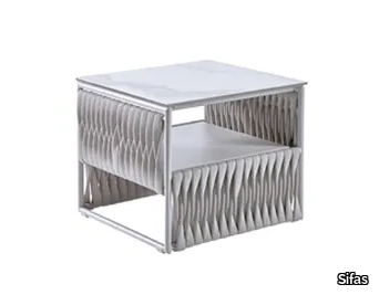 BASKET - Square garden side table _ Sifas